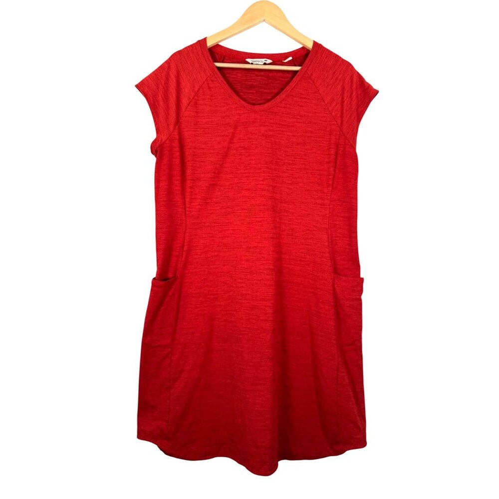 Toad & Co tech tomboy sleeveless shirt dress hiking sz L